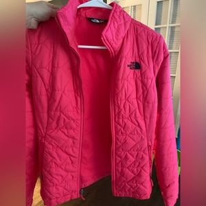 Pink Northface jacket